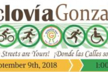 Ciclovia Gonzales, icons of bicycling and other activities