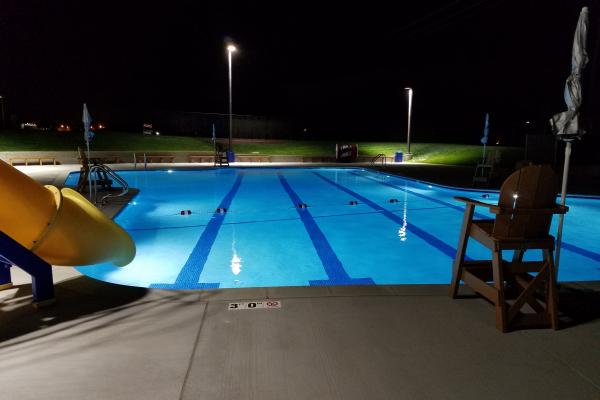 Photo of Gonzales Pool at Night