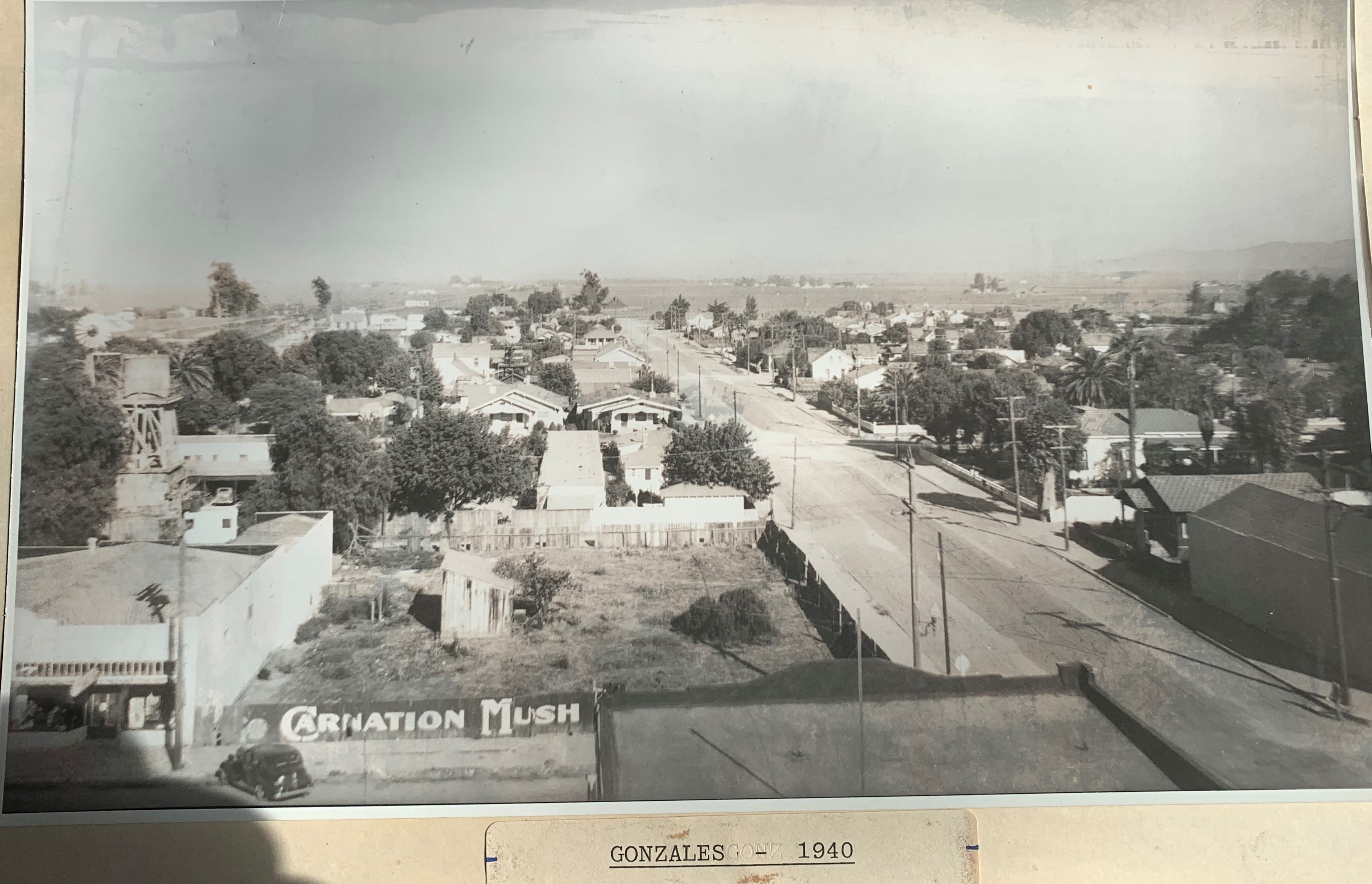 Historic Picture of Gonzales from 1940
