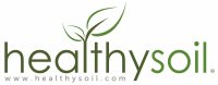 Healthy Soil Logo with tree and leaf from "L"