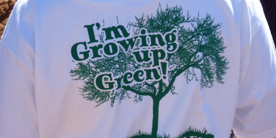 Growing Up Green in Gonzales T-Shirt