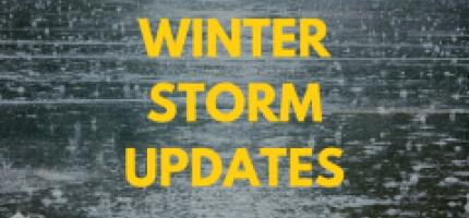 Winter Storm Updates