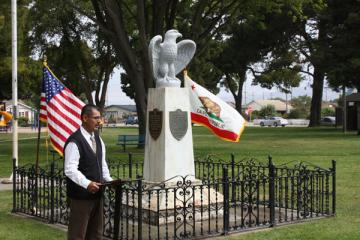 City Manager Speech at Veterans' Memorial