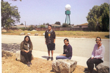 2016 Youth Council with Gonzales Water Tower in Background