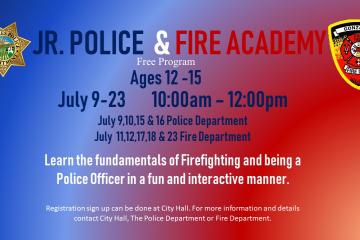 JR. Police & Fire Academy 